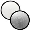 Лайт-диск (серебро/белый),  100см